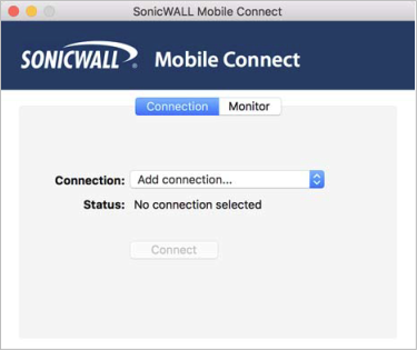 sonicwall netextender or mobile connect