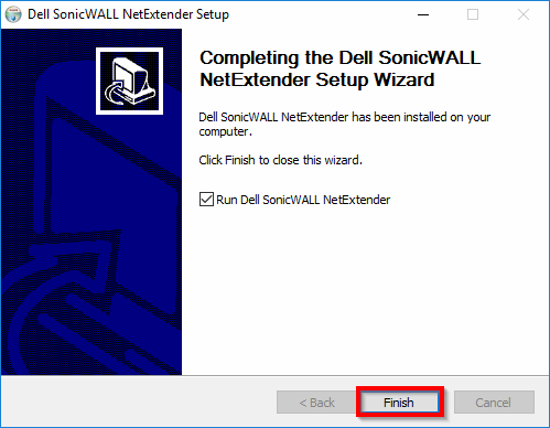 install sonicwall netextender windows 10